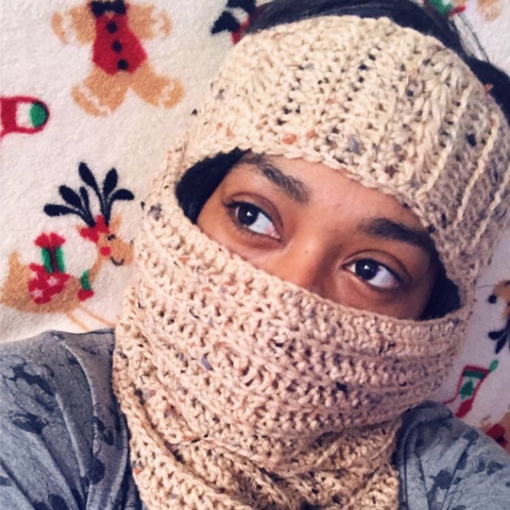 Cowl and ear warmer set